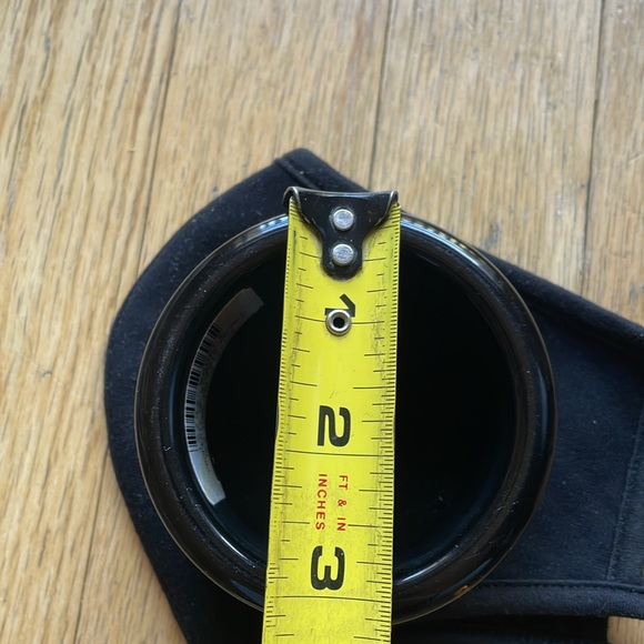 NWT Giorgio Armani Cuff Wide Resin Statement Bangle - Picture 8 of 8